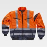 CHAQUETA WORKTEAM PILOTO A/V