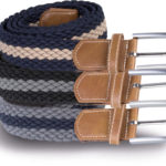CINTURÓN TOPTEX TRENZADO ELÁSTICO