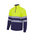 SUDADERA BICOLOR A/V, VELILLA