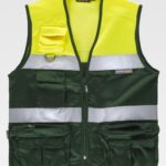 CHALECO WORKTEAM BICOLOR FLUOR