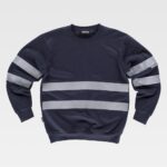 SUDADERA WORKTEAM CINTAS REFLECTANTES