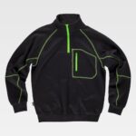 SUDADERA WORKTEAM MEDIA CREMALLERA