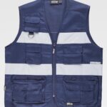CHALECO WORKTEAM BANDAS REFLECTANTES